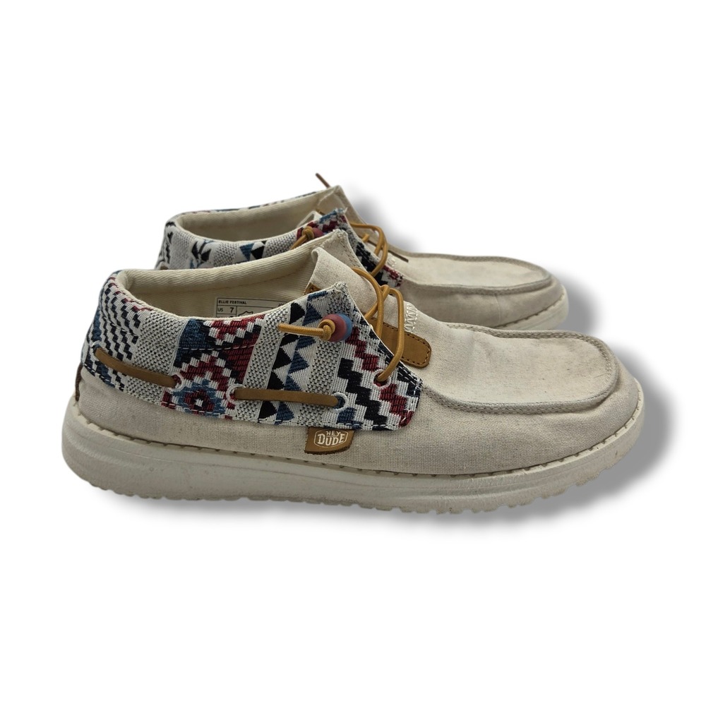 Hey Dude Ellie Festival Shoes Womens 7 Joshua Tree Boho